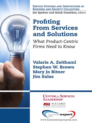 cover image of Profiting From Services and Solutions